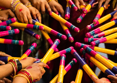 Do the Dandiya – Camp Kindness Counts