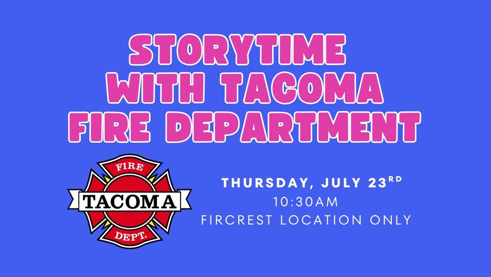 Story Time with the Tacoma Fire Department