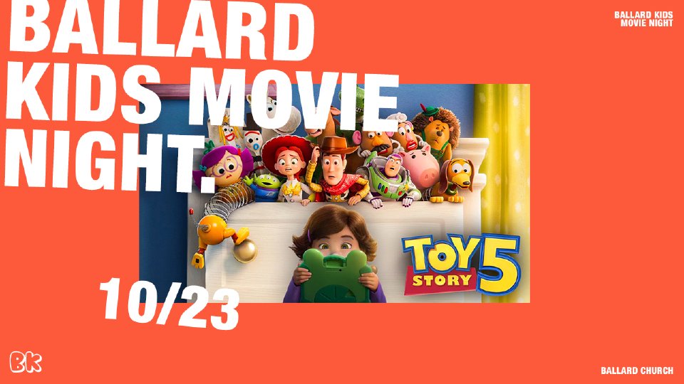 Ballard Kids Movie Night