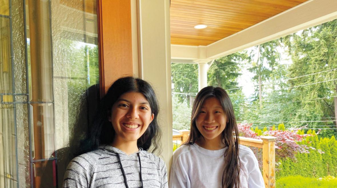 Anya Shukla and Kathryn Lau