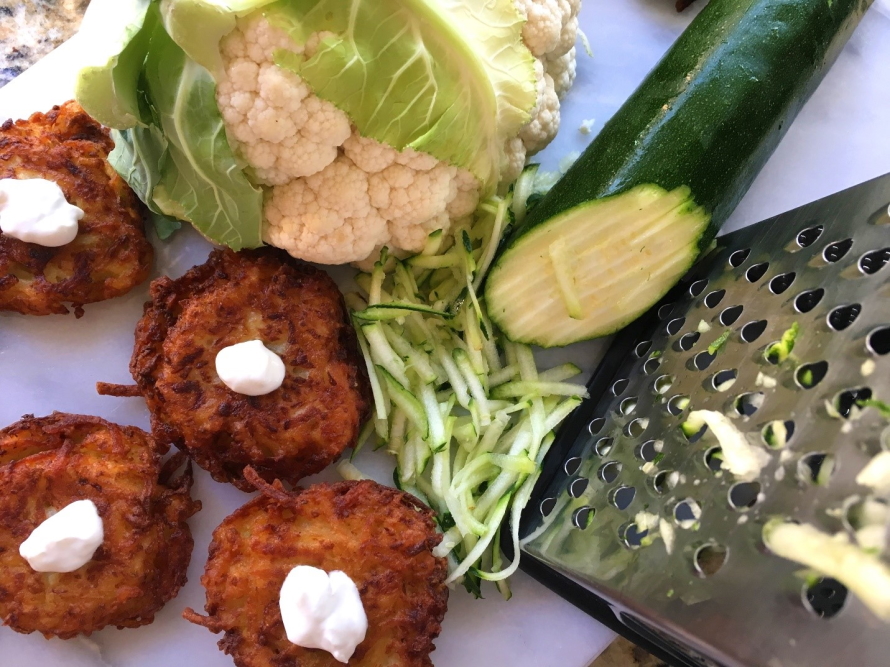 Hidden Veggie Latkes from PJ Library