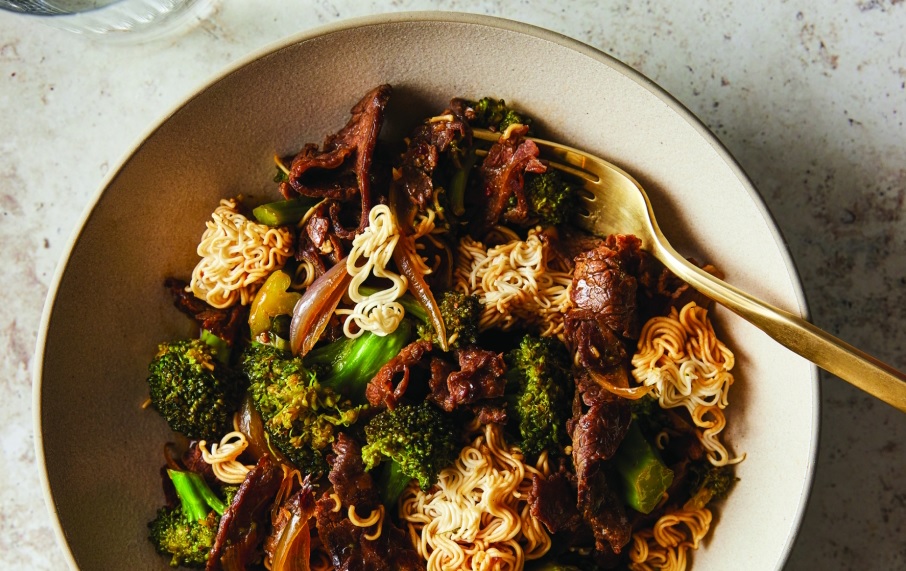 Stir-Fried Teriyaki Beef with Broccoli