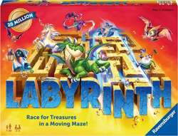 Labyrinth board game for family game night