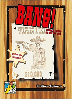 Bang! game for family game night