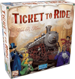 Ticket to Ride family game night board game