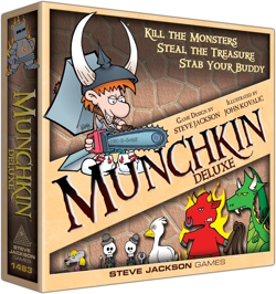 Munchkin family game night game