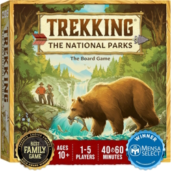 Trekking the National Parks family game night game