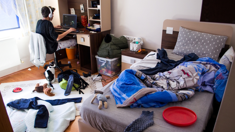 Should I Clean My Teen Son’s Room?