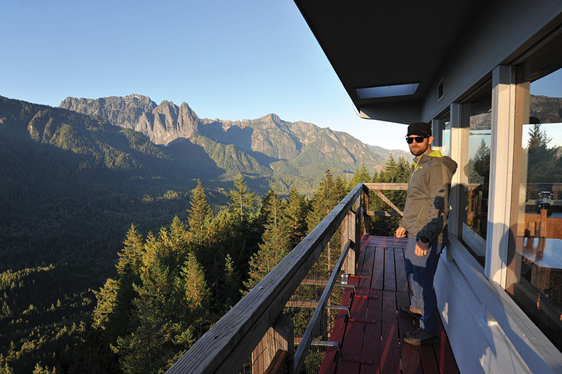 heybrook lookout top of tower