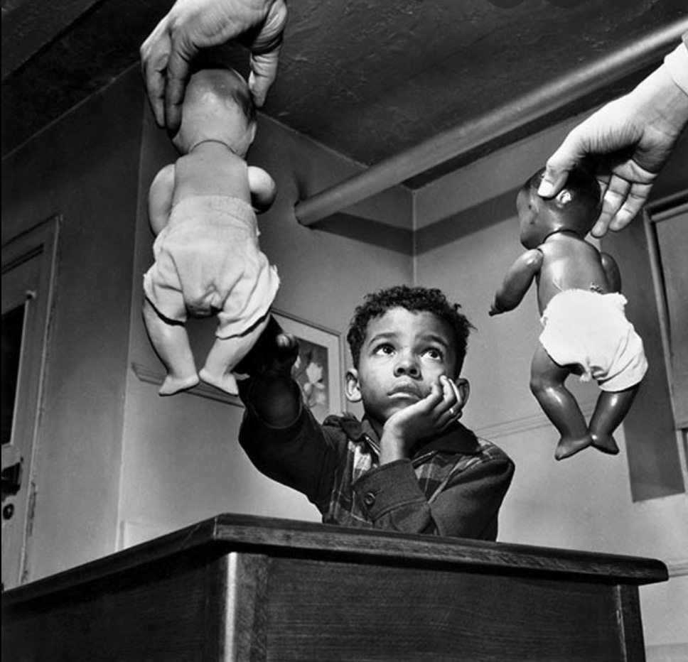 Photo from the landmark doll test
