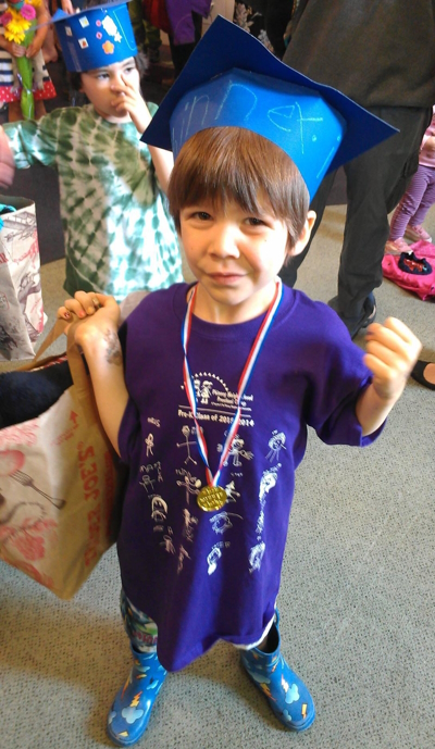 co-op preschool graduate