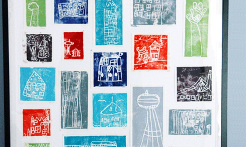 Block printing art