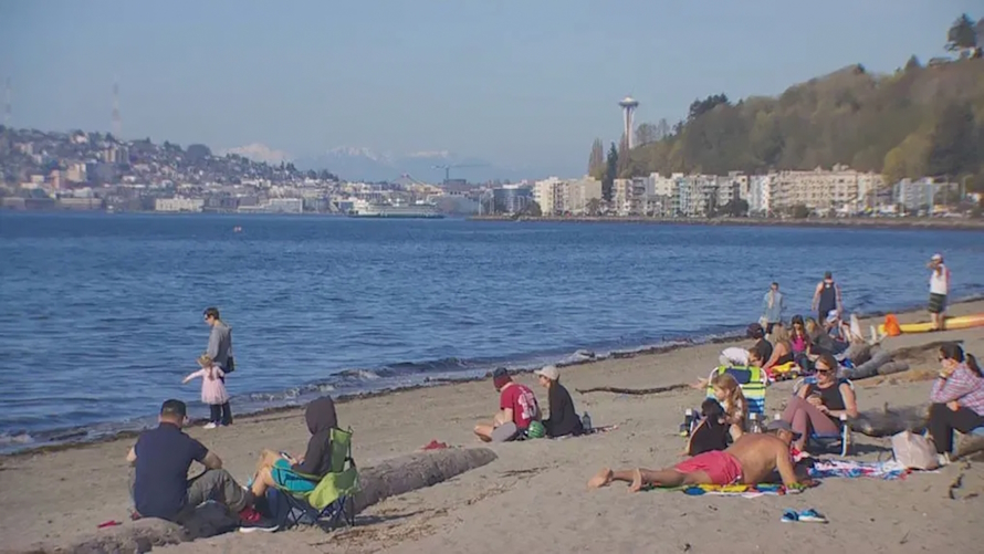 Alki beach