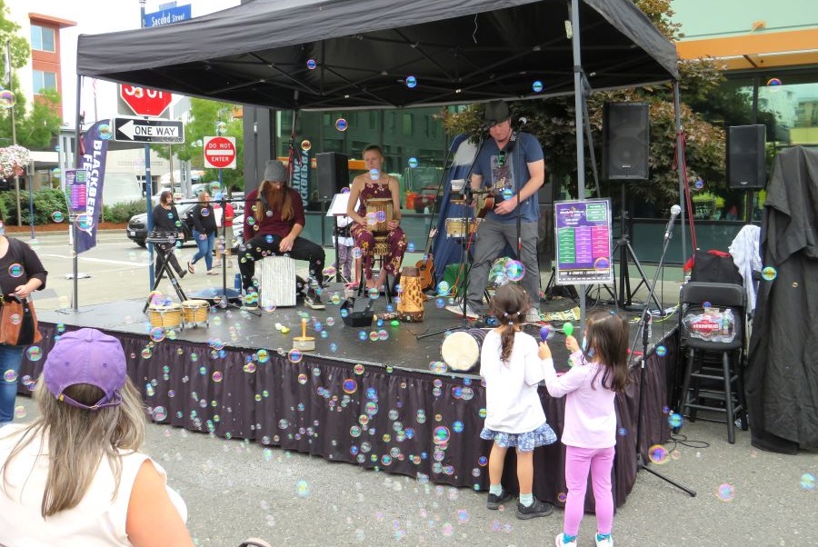 Enjoy music and fun at the Bremerton Blackberry Festival.