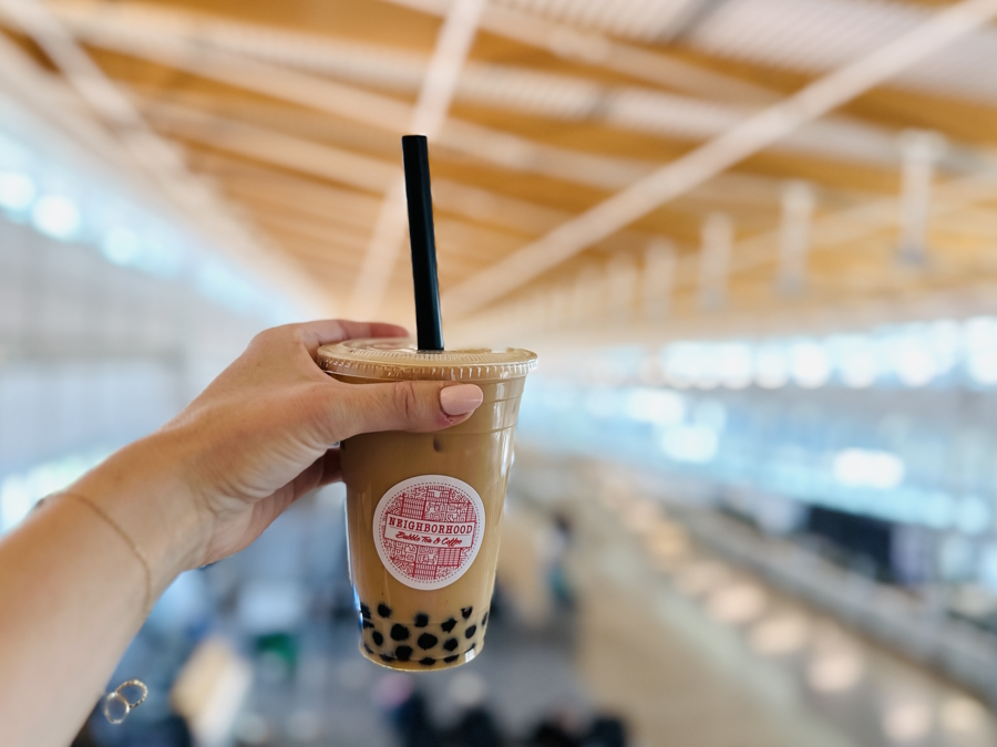 Neighborhood Bubble Tea and Coffee a SEA airport