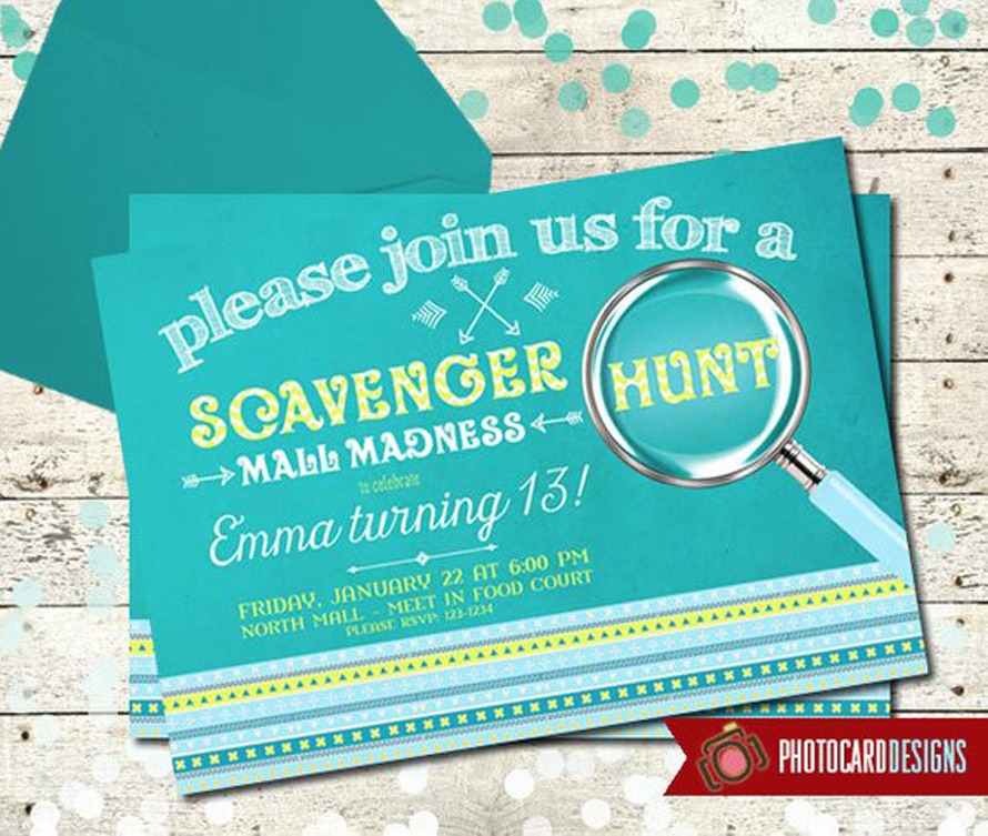 Scavenger Hunt Party