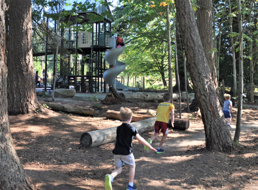 Miner's Corner County park best Seattle parks for rainy days play