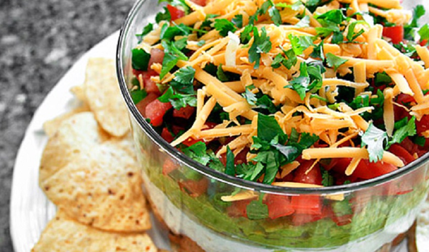 Seven-layer dip
