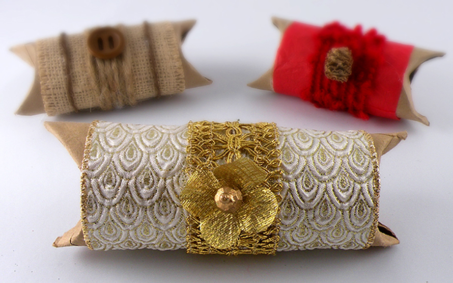 toilet paper tube wrapping