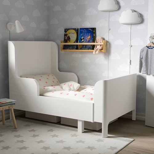 a bed that extends to grow with your child