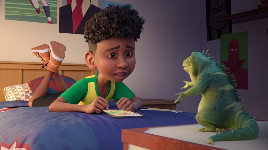Image from the Netflix movie, 'Leo'