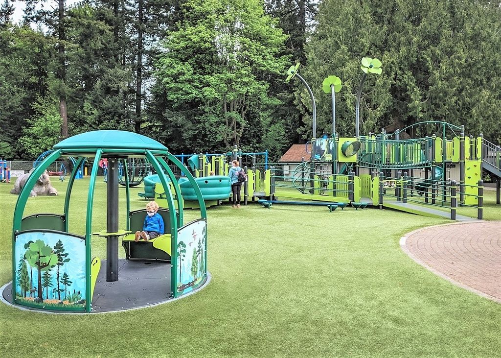 Forest Park Playground in Everett Delivers Inclusive Fun for Kids of All Abilities