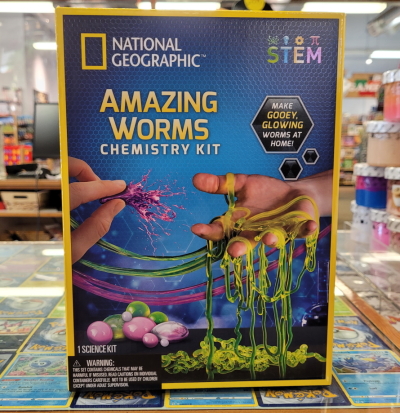 National Geographic Amazing Worms Chemistry Kit