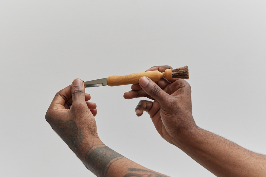 Glasswing mushroom knife
