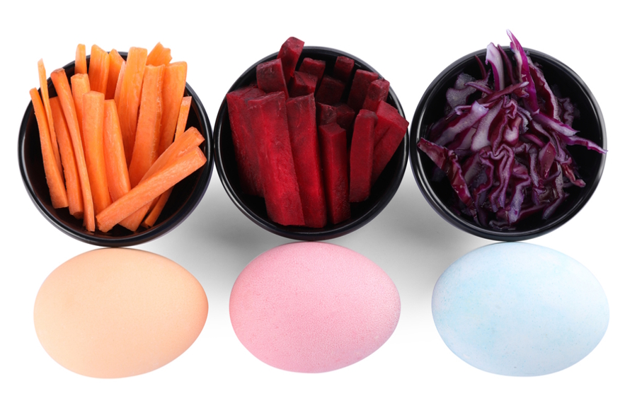 natural food dyes carrots, beets and onions