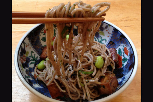 Soba noodles