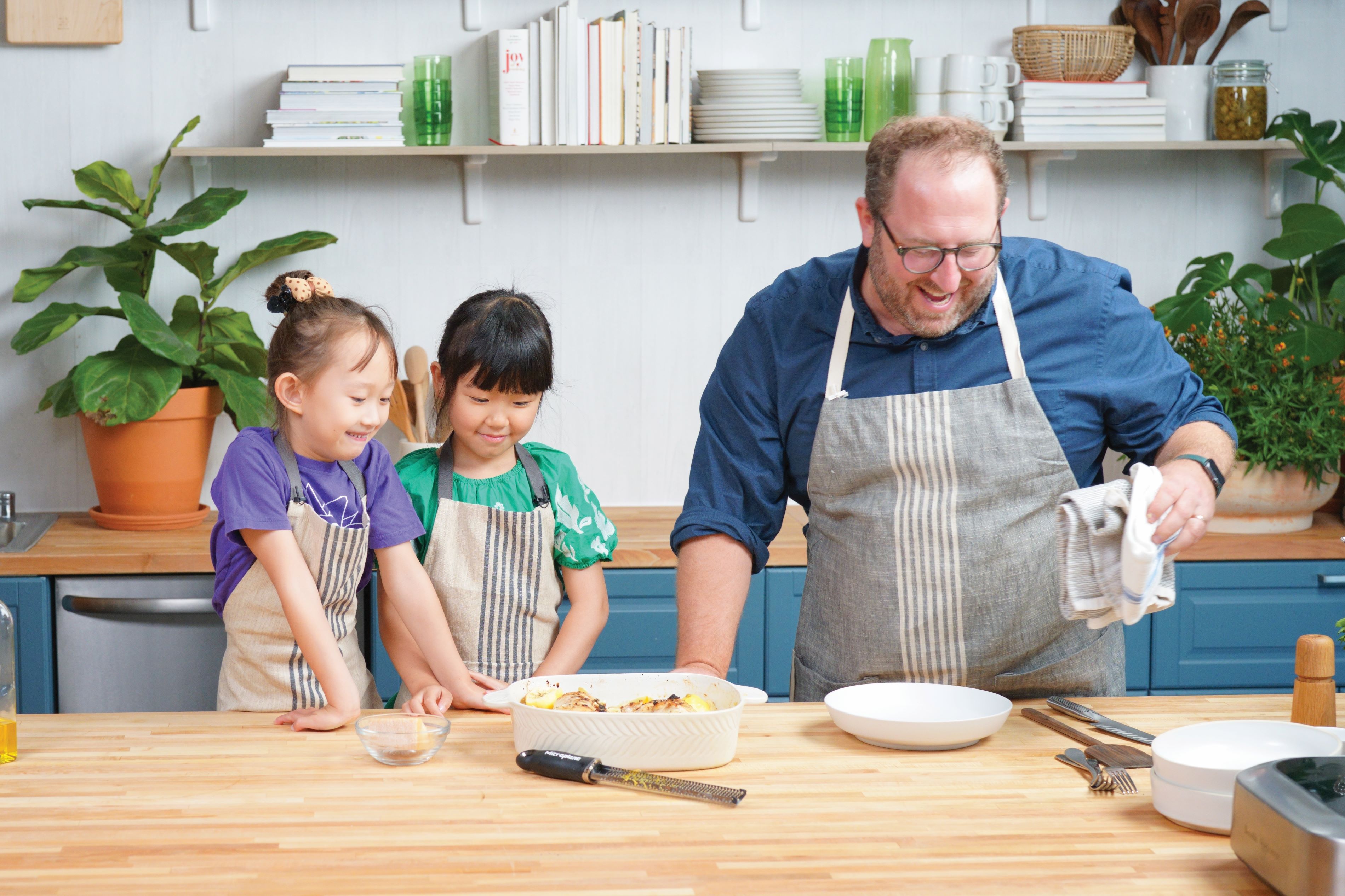 Chef Joel Gamoran teaches us how to make this easy lemon chicken orzo dish