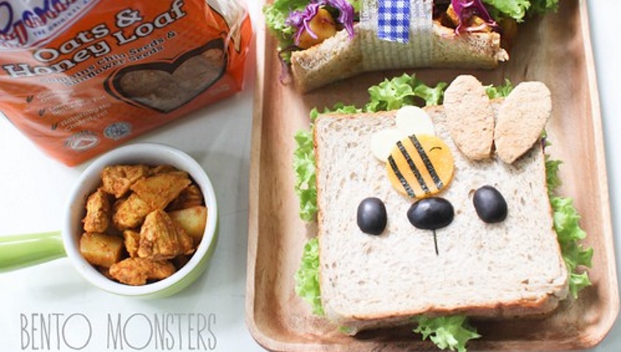 Japanese inspired lunch