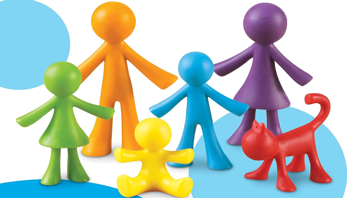 Family counters are a great educational toys for preschoolers