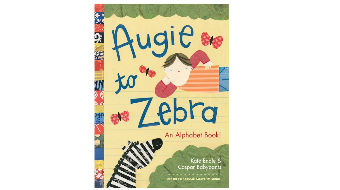 Cover of the book “Augie to Zebra: An Alphabet Book!”