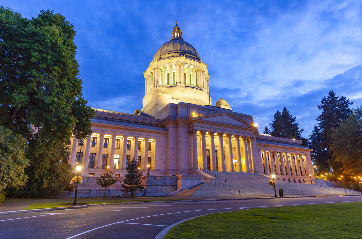 the Capitol Building in Olympia, WA