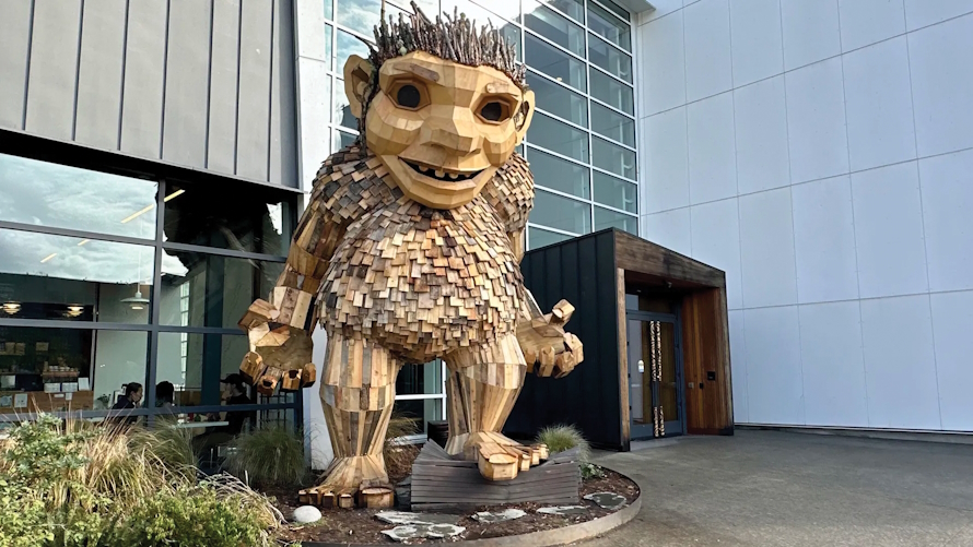 The troll at the National Nordic Museum