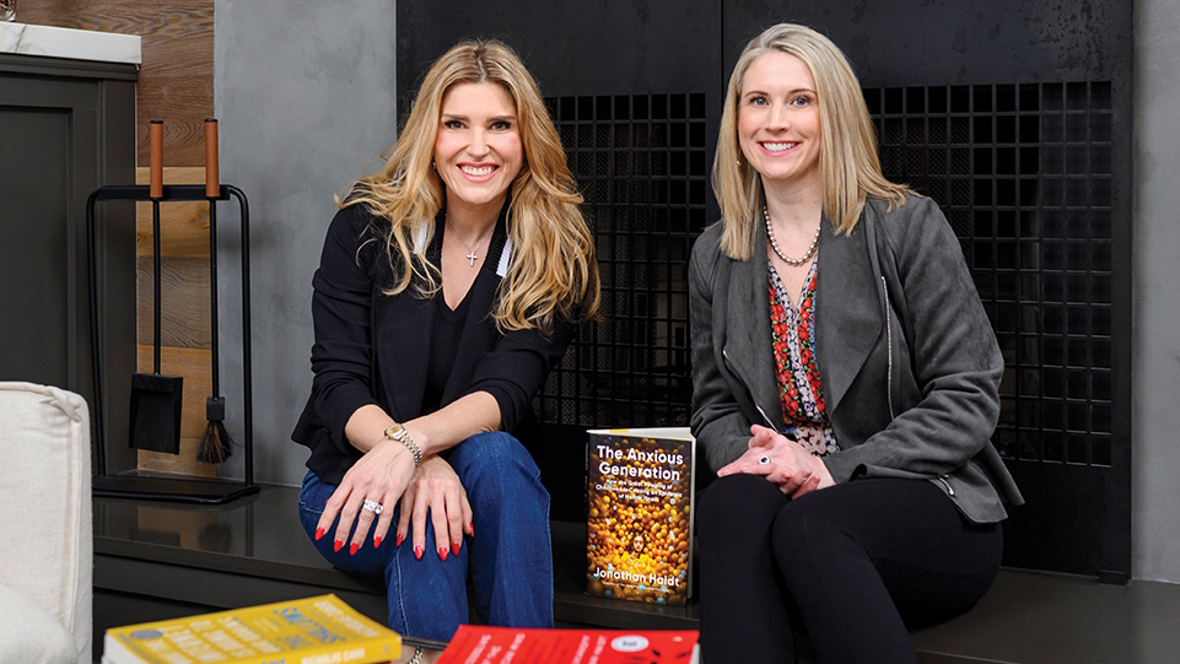 Olivia Lippens and Ashley Hay