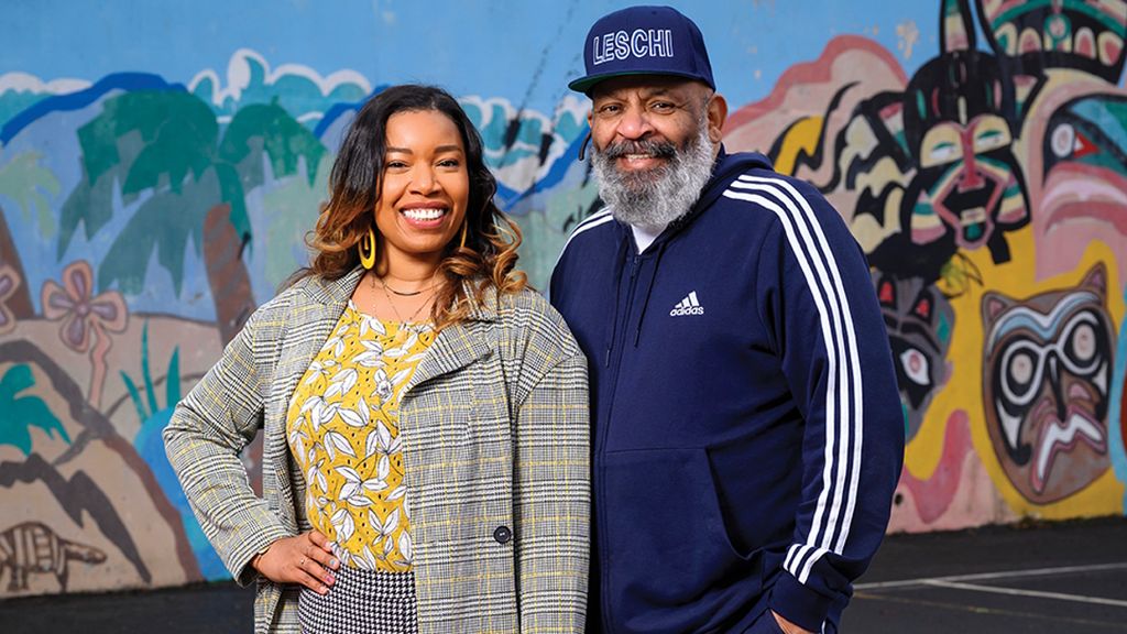 The Education Champions: Kyla Crawford and Gerald Donaldson
