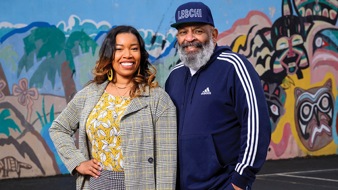 Kyla Crawford and Gerald Donaldson