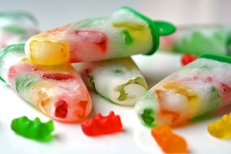 gummy bear popsicles