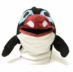 Splash the orca hand pupet