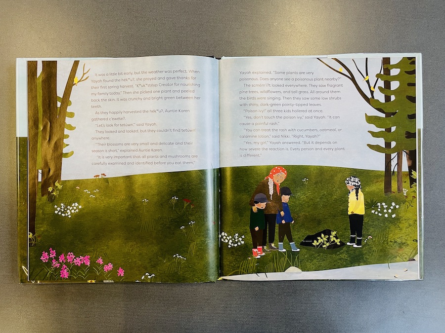 Learning an important local lesson about poison ivy with Yayah. Photo: Kristin Leong