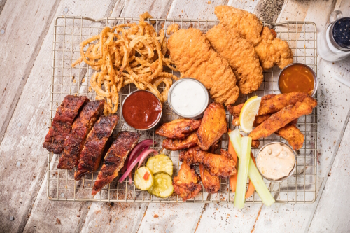 BBQ food from Famous Dave's
