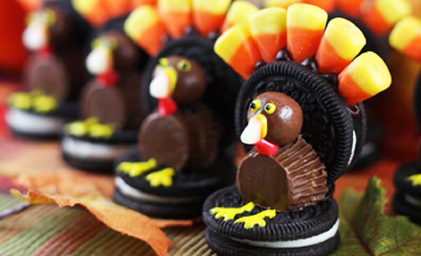 Oreo turkey treats