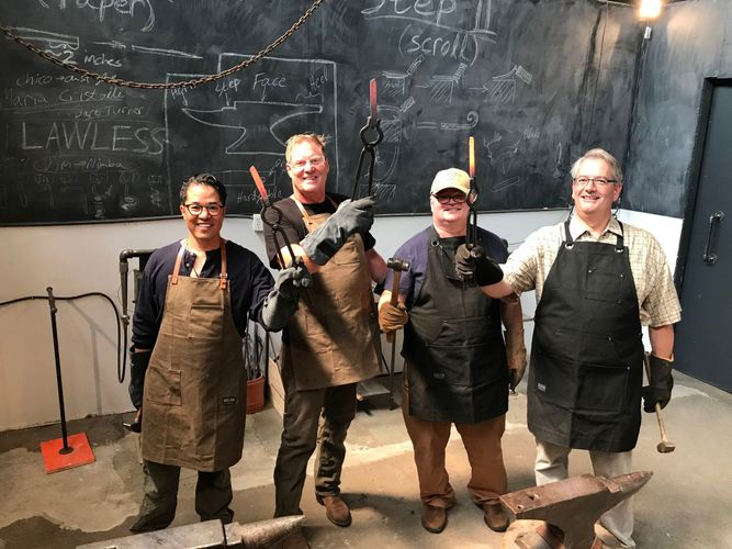 Metal forging class 