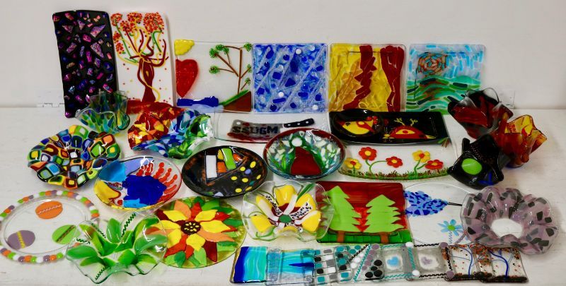 Fused glass projects