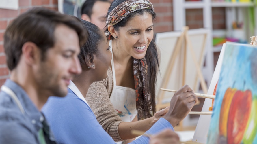 Painting class