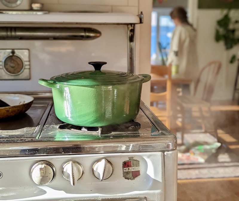 thrifted Le Creuset