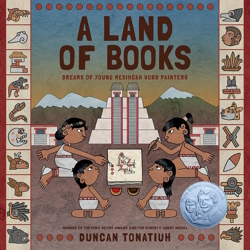 Cover of A Land of Books, Hispanic Heritage Month book