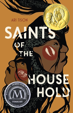 Saints of the Household book cover, Hispanic Heritage Month book